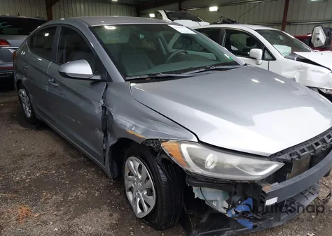 2017 Hyundai Elantra Se из США, поврежденный, VIN 5NPD74LF7HH067407